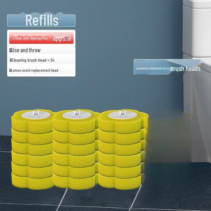 Одноразова настінна туалетна щітка для легкої заміни та очищення без миття 18pcs жовтий
Одноразова настінна туалетна щітка для легкої заміни та очищення без миття 18pcs жовтий
