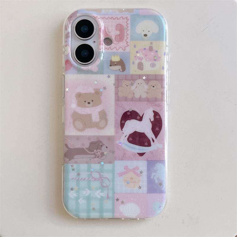 Cartoon Bear & Horse iPhone 14/13 Case Compatible with Apple 17/16/15 PROMAX - Anti-fall Protection iPhone 15 Pro Max
Cartoon Bear & Horse iPhone 14/13 Case Compatible with Apple 17/16/15 PROMAX - Anti-fall Protection iPhone 15 Pro Max