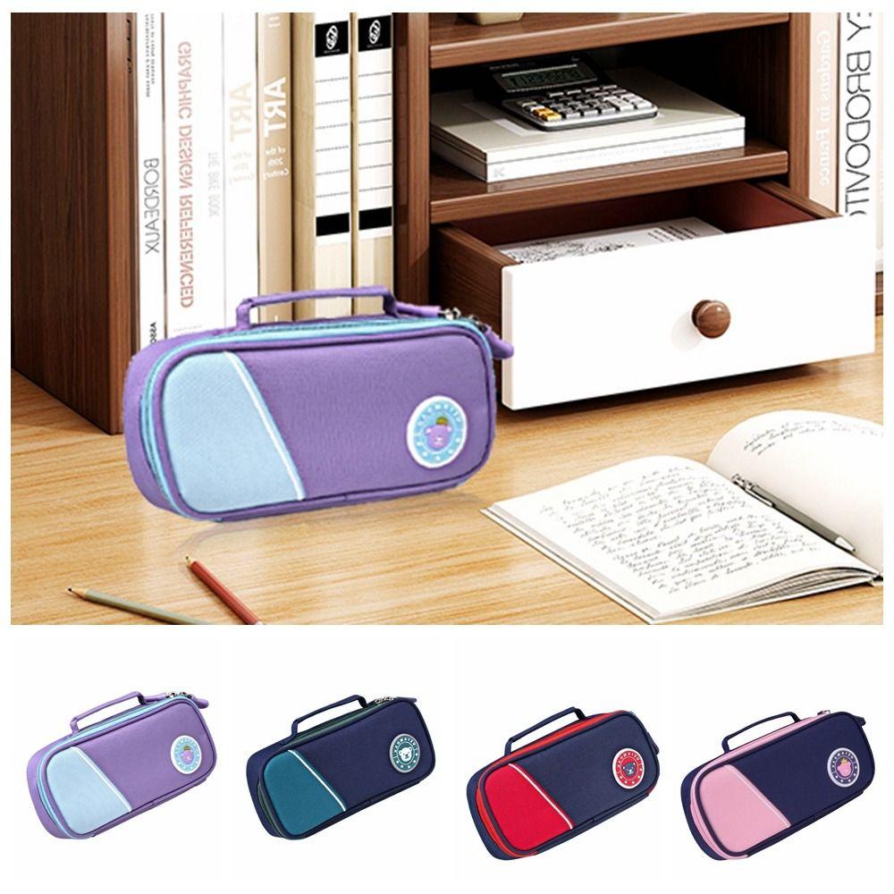 Storage Pencil Case Oxford Cloth Stationery Pouch Cute Pencil Bag School Office Supplies розовый
Storage Pencil Case Oxford Cloth Stationery Pouch Cute Pencil Bag School Office Supplies розовый