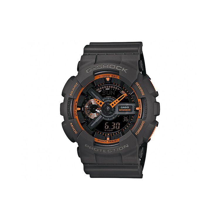 Casio G-Shock Retro Street Dual Display Quartz Watch Men watches Brown GA-110TS-1A4 Gray Orange Watch Dial
Casio G-Shock Retro Street Dual Display Quartz Watch Men watches Brown GA-110TS-1A4 Gray Orange Watch Dial