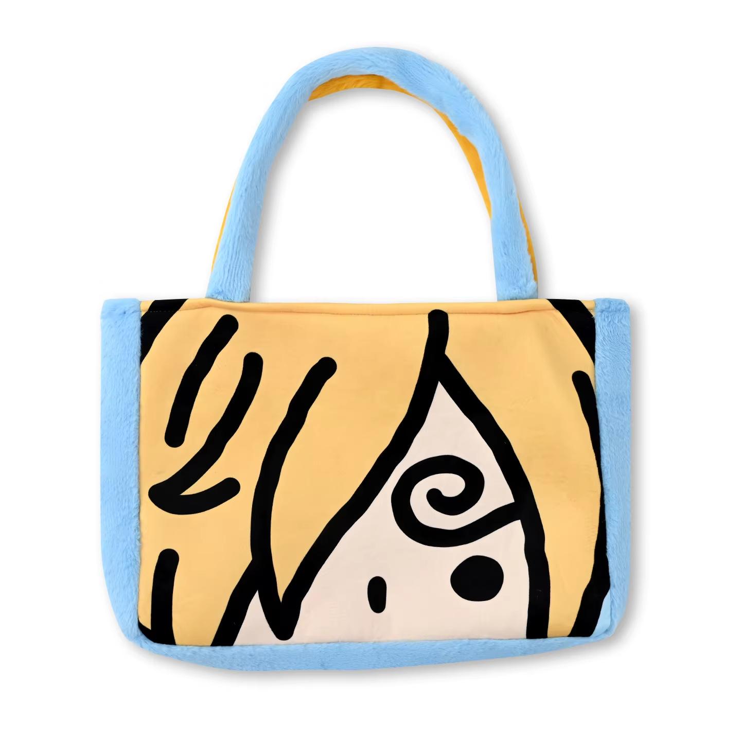 1pc Official One Piece Furry Tote Bag Large Capacity Soft Cartoon Luffy Zoro Chopper Shopper Bag Kawaii Holiday Festival High Quality Gift
1pc Official One Piece Furry Tote Bag Large Capacity Soft Cartoon Luffy Zoro Chopper Shopper Bag Kawaii Holiday Festival High Quality Gift
