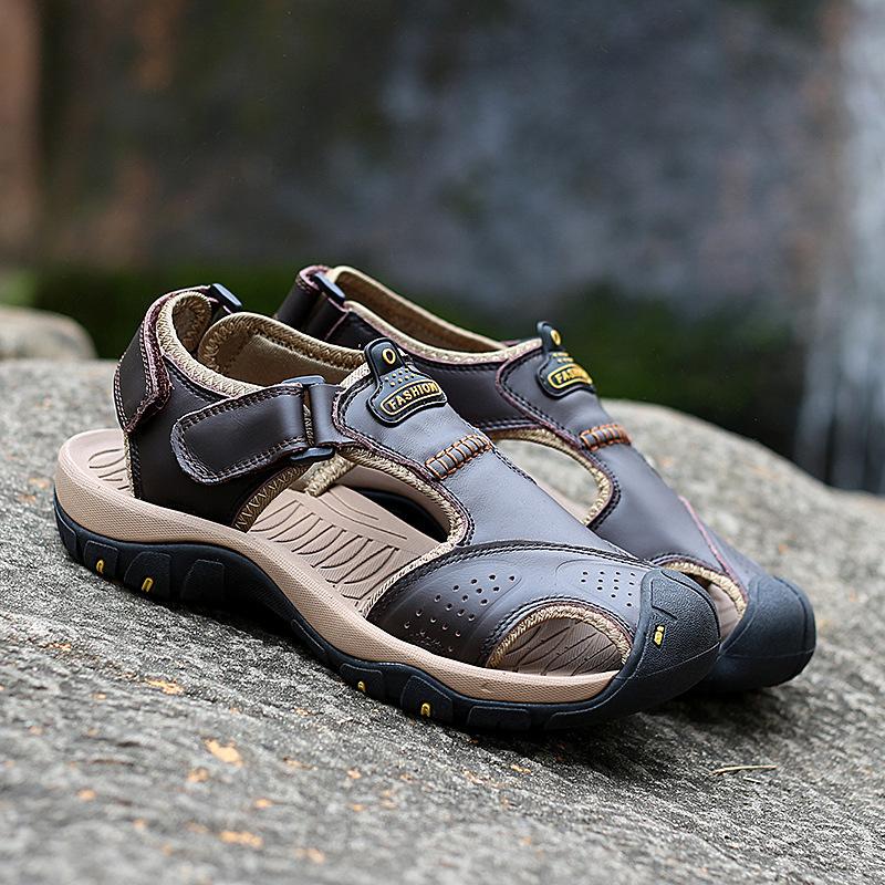 Summer new sandals men s outdoor casual beach shoes non-slip and wear-resistant bag head breathable cool slippers factory direct sales 38
Summer new sandals men s outdoor casual beach shoes non-slip and wear-resistant bag head breathable cool slippers factory direct sales 38