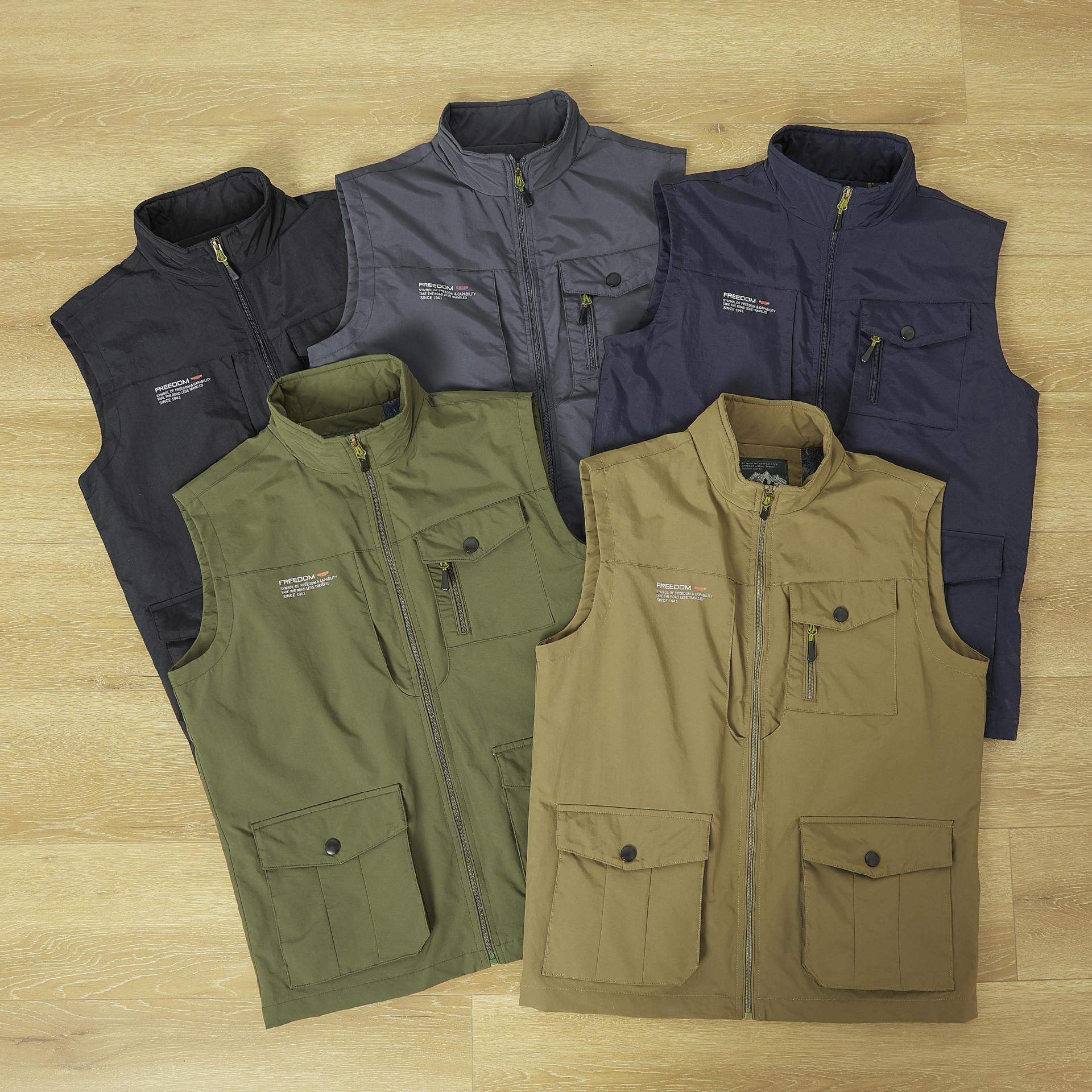Outdoor leisure photography fishing vest men s spring and autumn multi-bag quick-drying vest military workwear vest 5XL
Outdoor leisure photography fishing vest men s spring and autumn multi-bag quick-drying vest military workwear vest 5XL