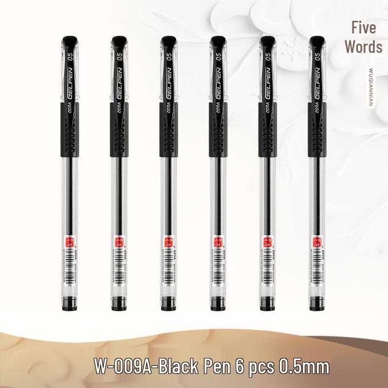 Five Thousand Years Gel & Ballpoint Pens, 0.5mm & 0.7mm, Quick-Dry, Black, Ideal for Exams & Office Use 0.5mm
Five Thousand Years Gel & Ballpoint Pens, 0.5mm & 0.7mm, Quick-Dry, Black, Ideal for Exams & Office Use 0.5mm