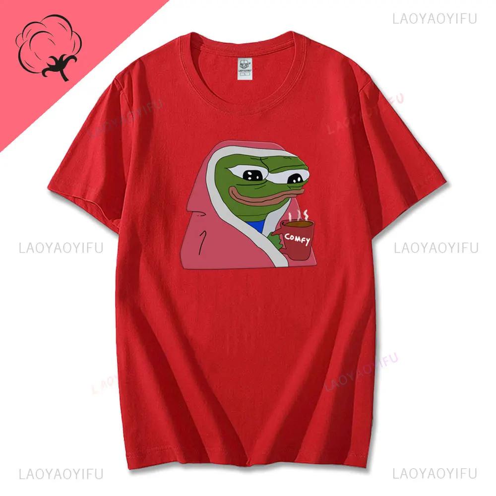 Cartoon Pepe Frog Funny Graphic Cotton T Shirt Unisex Harajuku Short Sleeve Unisex Muscle Frog Humor Fitness Room Athletic Unisex Tops S
Cartoon Pepe Frog Funny Graphic Cotton T Shirt Unisex Harajuku Short Sleeve Unisex Muscle Frog Humor Fitness Room Athletic Unisex Tops S