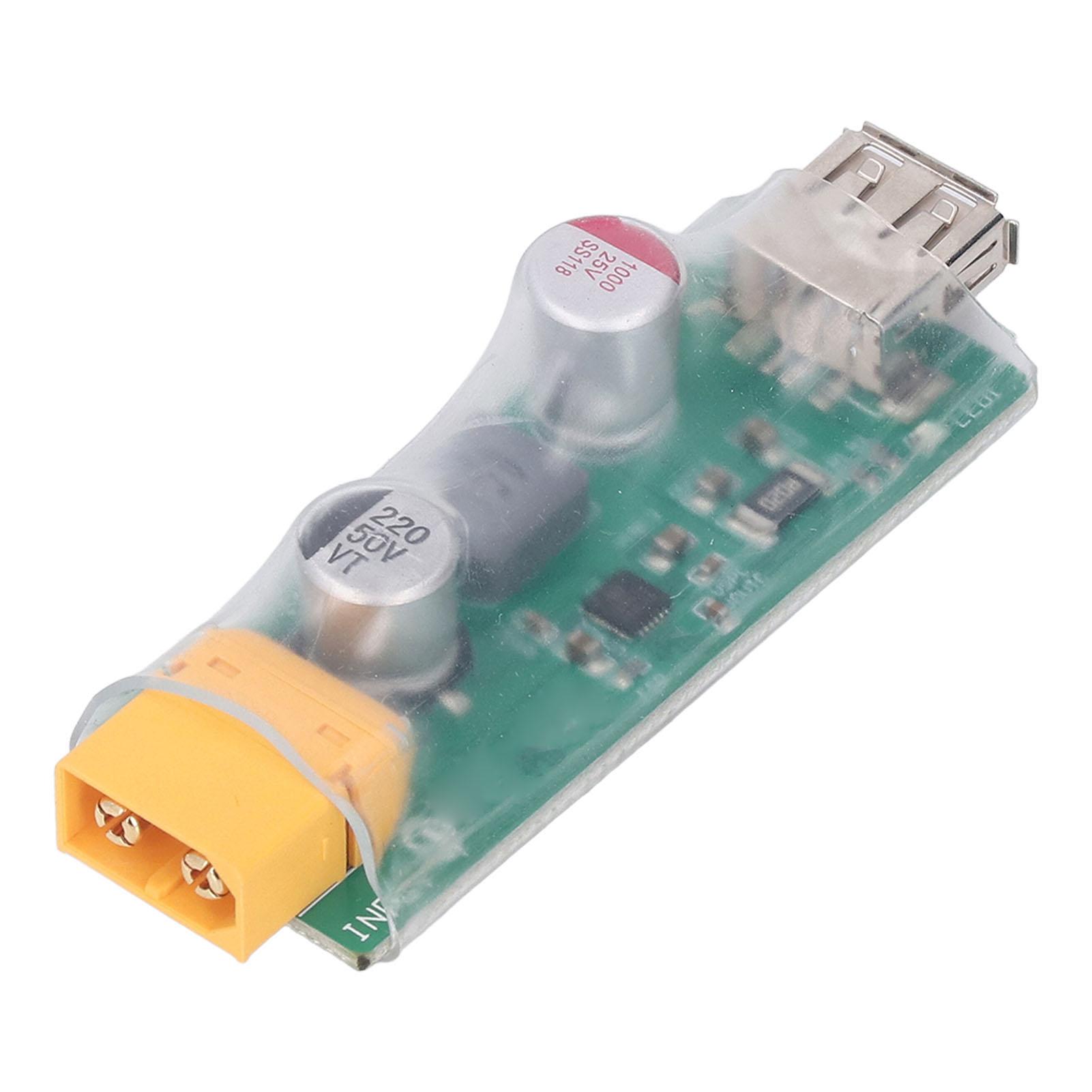 Перетворювач зарядки XT60 на USB, модуль перетворення зарядного пристрою літієвої батареї 3S на 6S з адаптером
Перетворювач зарядки XT60 на USB, модуль перетворення зарядного пристрою літієвої батареї 3S на 6S з адаптером