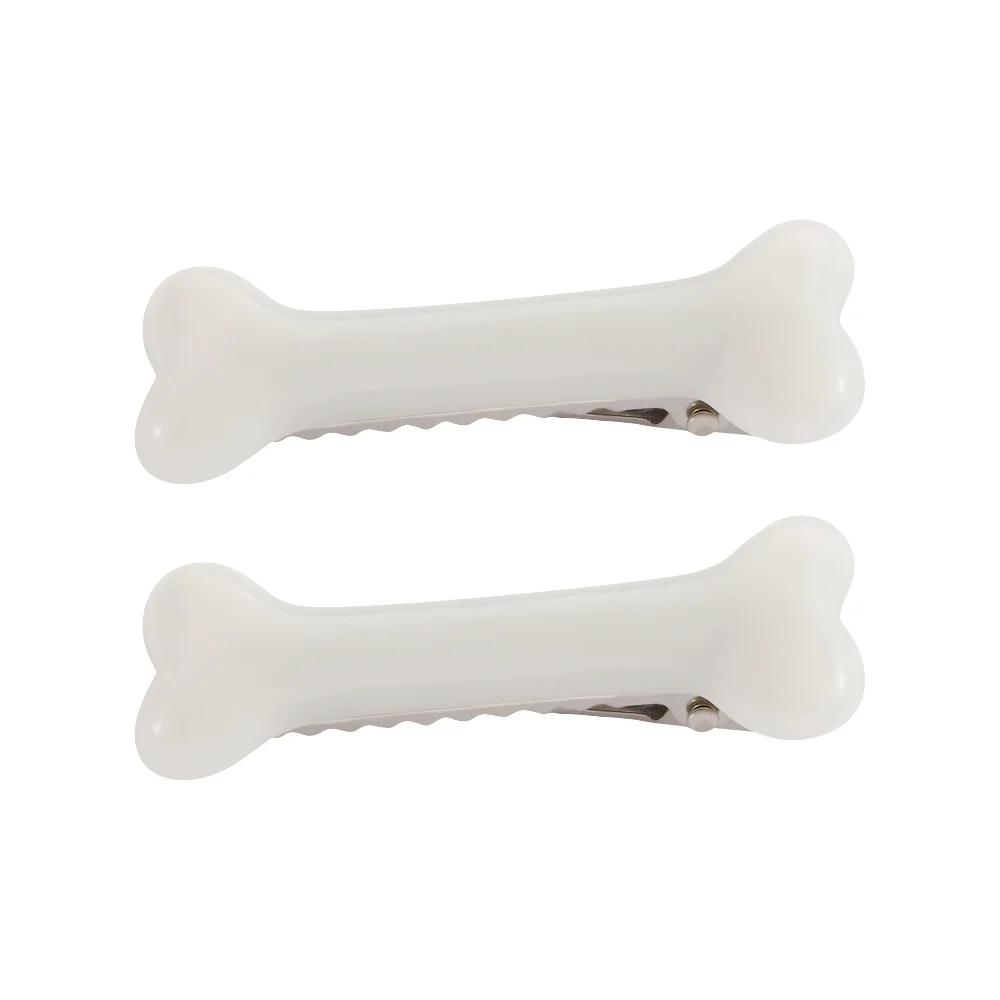 Punk Cute Girl Hair Decoration Women Dog Bone Design Lovely Headwear Hairpin Barrettes Hair Clips білий
Punk Cute Girl Hair Decoration Women Dog Bone Design Lovely Headwear Hairpin Barrettes Hair Clips білий
