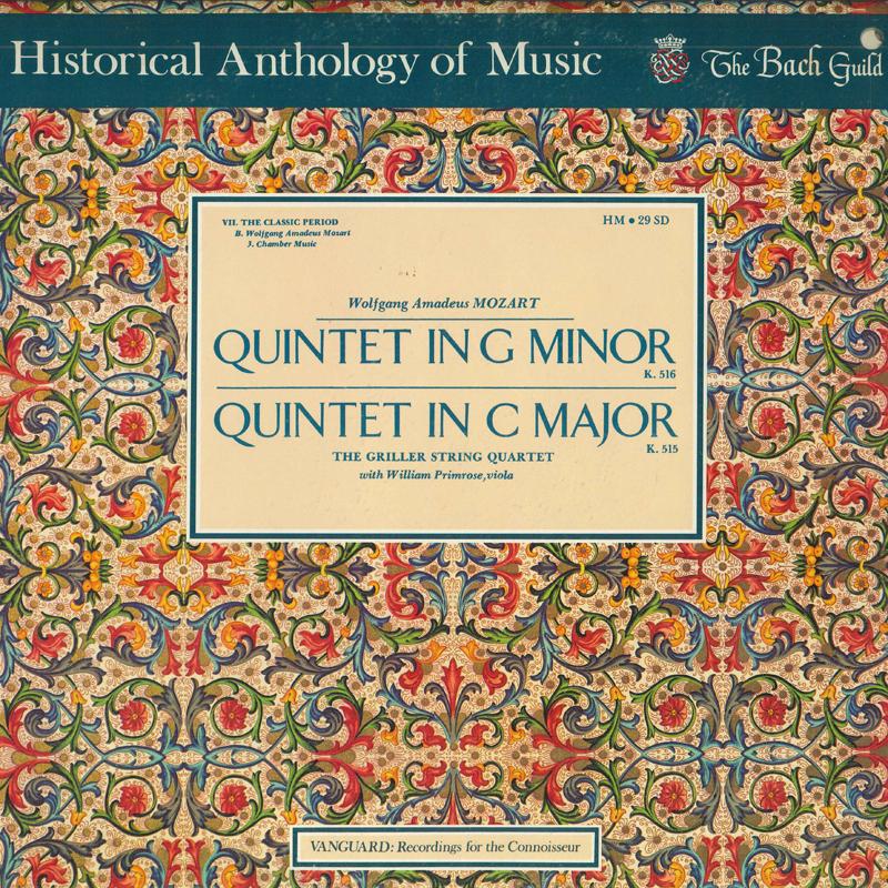 LP Record COLIN HAMPTON, WILLIAM PRIMROSE, PH - Wolfgang Amadeus Mozart-quintet In HM29SD BACH GUILD 1975 Japan Classical Used
LP Record COLIN HAMPTON, WILLIAM PRIMROSE, PH - Wolfgang Amadeus Mozart-quintet In HM29SD BACH GUILD 1975 Japan Classical Used