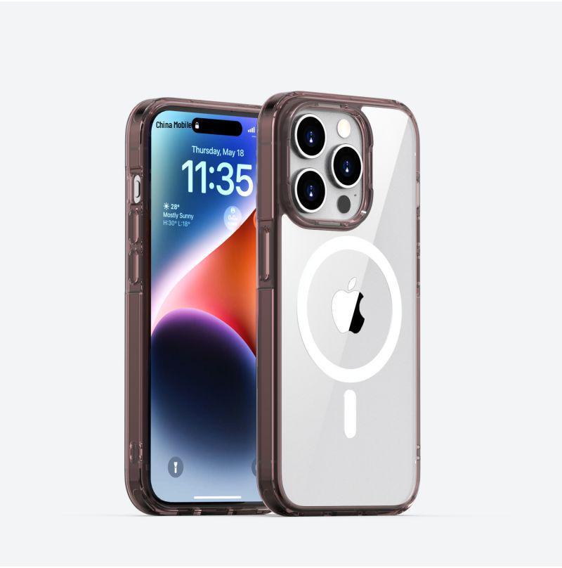 MagSafe Transparent Protective Case for Apple iPhone 15 Pro Max Apple 15 прозорий/чорний
MagSafe Transparent Protective Case for Apple iPhone 15 Pro Max Apple 15 прозорий/чорний