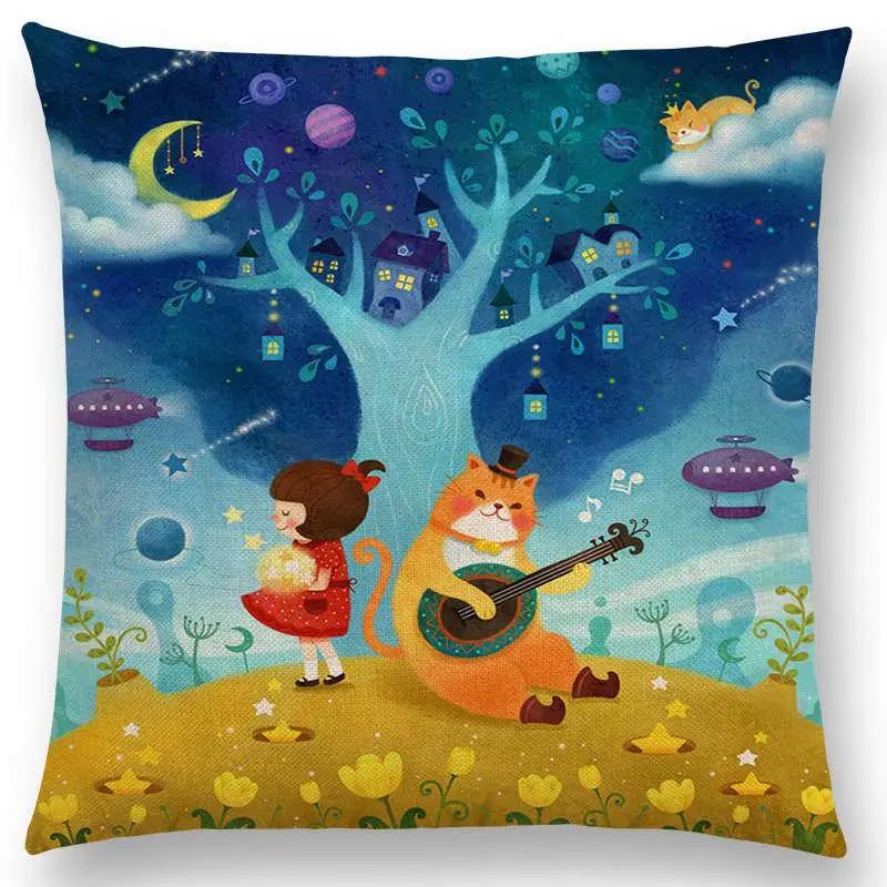 New Cute Lovely Girl Happy Family Cushion Cover Party Rabbit Elephant Bear Cat Fox Pig Cartoon Animals Sofa Throw Pillow Case 30x30cm бежевий
New Cute Lovely Girl Happy Family Cushion Cover Party Rabbit Elephant Bear Cat Fox Pig Cartoon Animals Sofa Throw Pillow Case 30x30cm бежевий