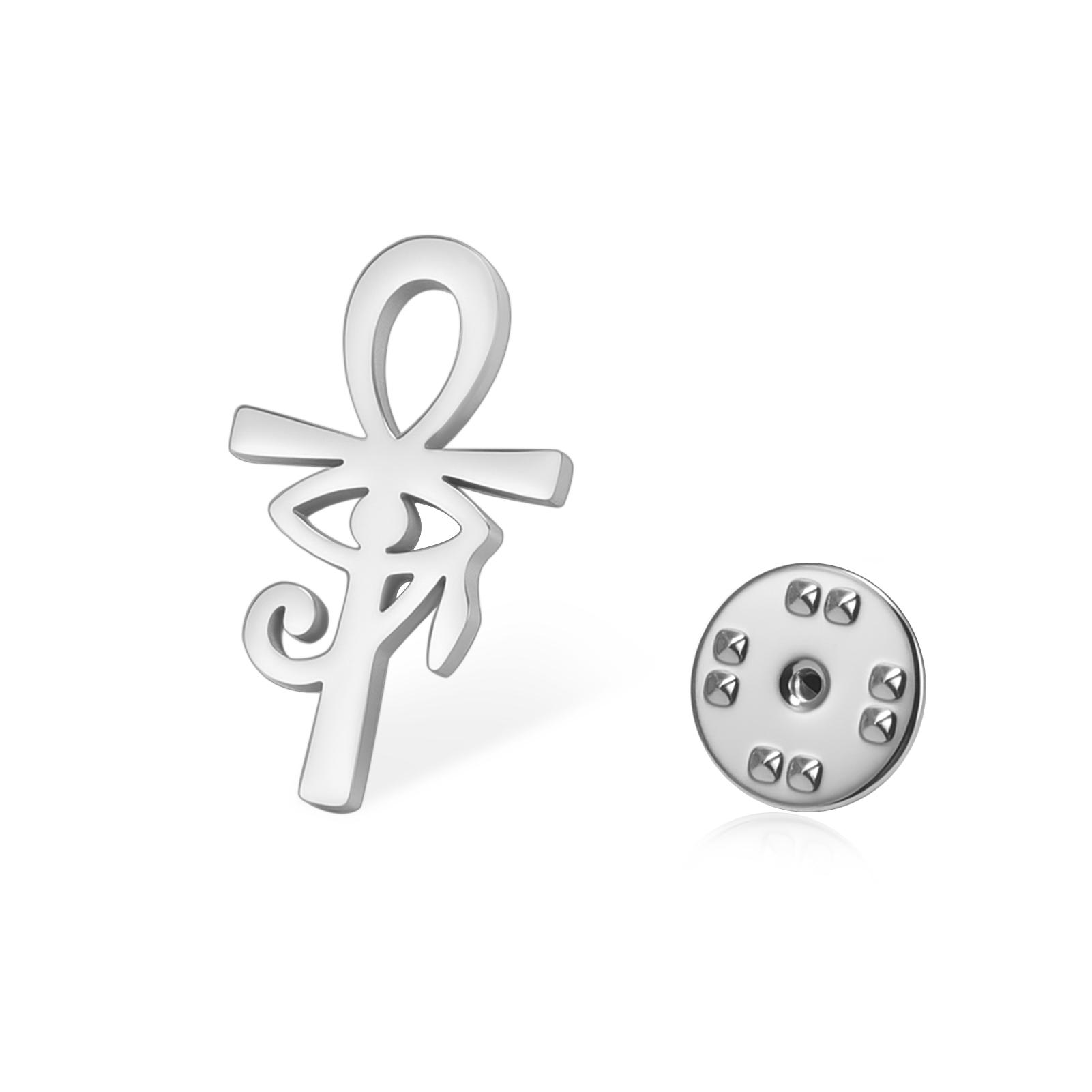 LIKGREAT Ankh Cross Brooch Eye of Horus Pin for Men Women Ancient Egyptian Gothic Occult Symbol Spiritual Amulet Jewelry Gift
LIKGREAT Ankh Cross Brooch Eye of Horus Pin for Men Women Ancient Egyptian Gothic Occult Symbol Spiritual Amulet Jewelry Gift