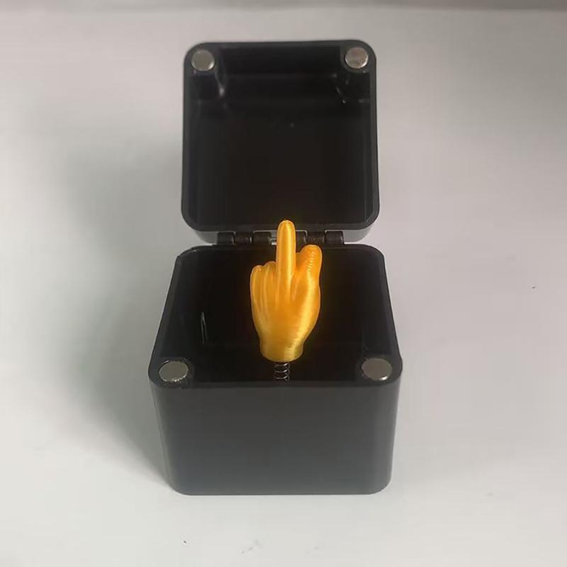 Creative Desk Decoration - Funny Middle Finger in a Box Prank Gift for Home And Guest Rooms Unique Present for Prank Lovers
Creative Desk Decoration - Funny Middle Finger in a Box Prank Gift for Home And Guest Rooms Unique Present for Prank Lovers