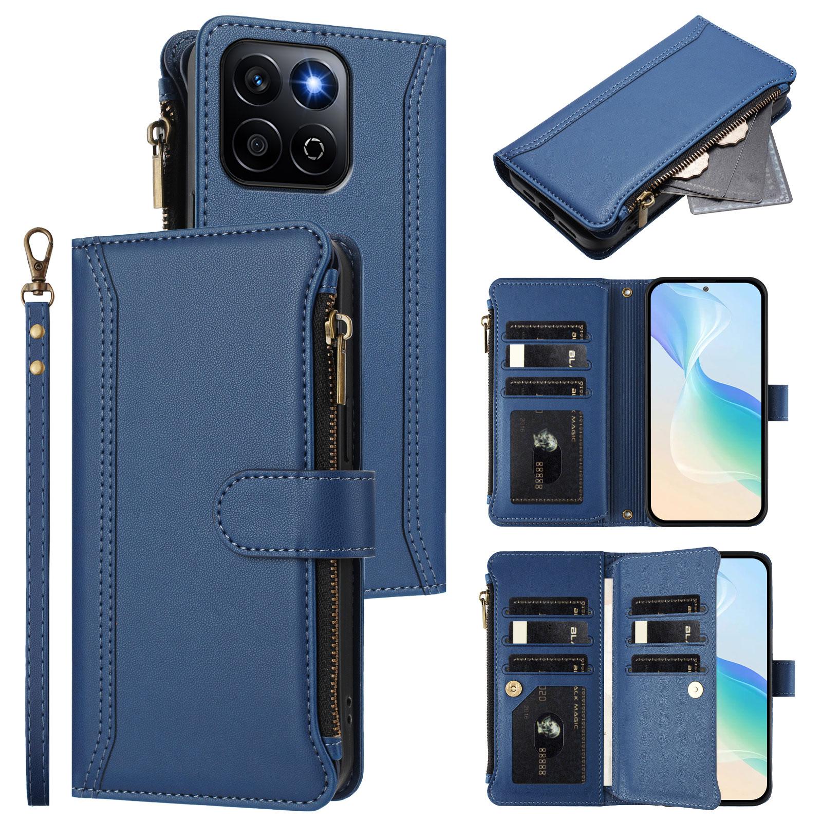For Honor 200 Smart 5G/Honor Play 60 Plus 5G/Honor X7c 4G Leather Case 9 Card Slots Zipper Wallet Stand Phone Cover with Wrist Strap Purple
For Honor 200 Smart 5G/Honor Play 60 Plus 5G/Honor X7c 4G Leather Case 9 Card Slots Zipper Wallet Stand Phone Cover with Wrist Strap Purple