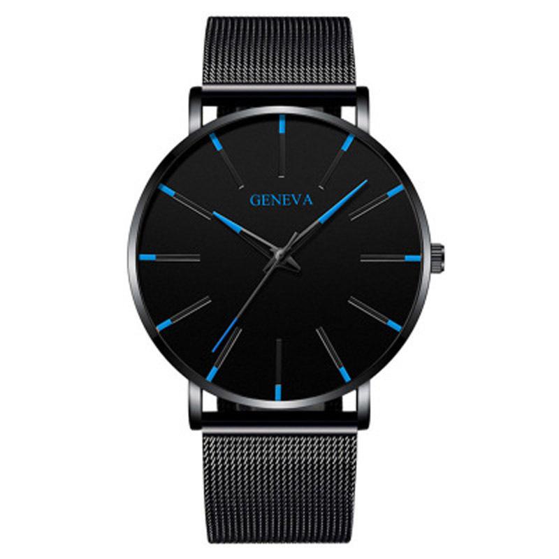 Geneva Fashion Men S Quartz Watch Mesh Strap Simple Casual Watch Business Watch
Geneva Fashion Men S Quartz Watch Mesh Strap Simple Casual Watch Business Watch