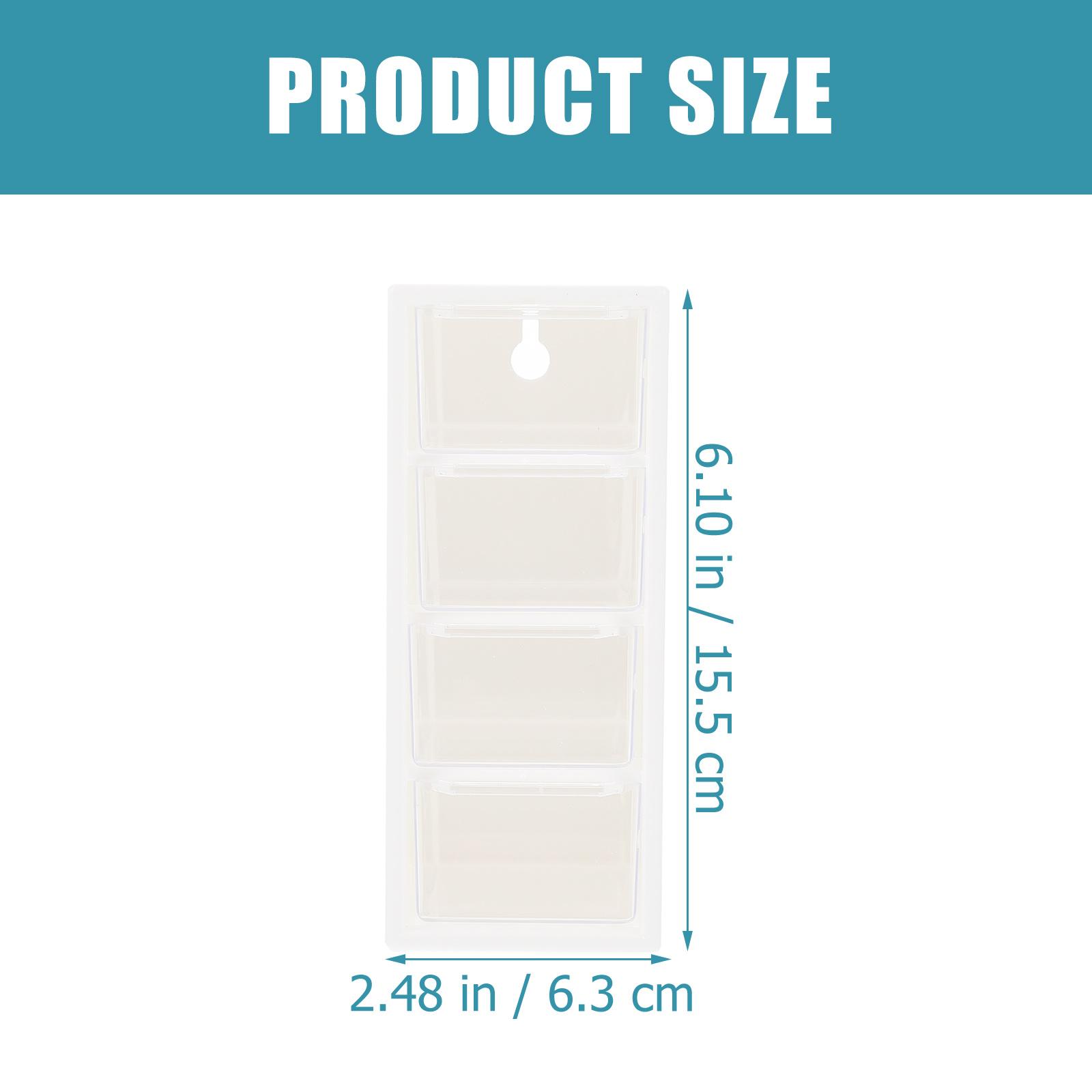 1pc Drawer Type Storage Box Transparent Multi-Layer Plastic Organizer For Cosmetics Jewelry Keys Desktop Dormitory Container білий
1pc Drawer Type Storage Box Transparent Multi-Layer Plastic Organizer For Cosmetics Jewelry Keys Desktop Dormitory Container білий