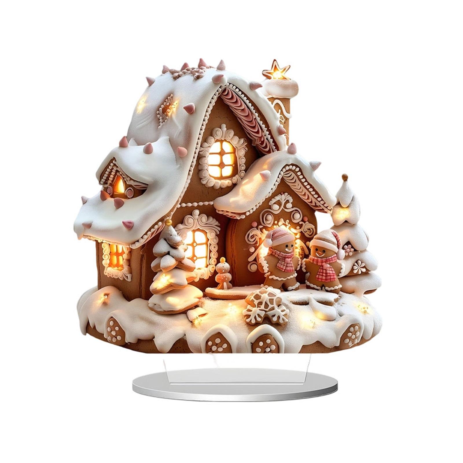 1 PC 2D Christmas Snowhouse Acrylic Decorative Ornament Winter Gift Home Decor One Size
1 PC 2D Christmas Snowhouse Acrylic Decorative Ornament Winter Gift Home Decor One Size