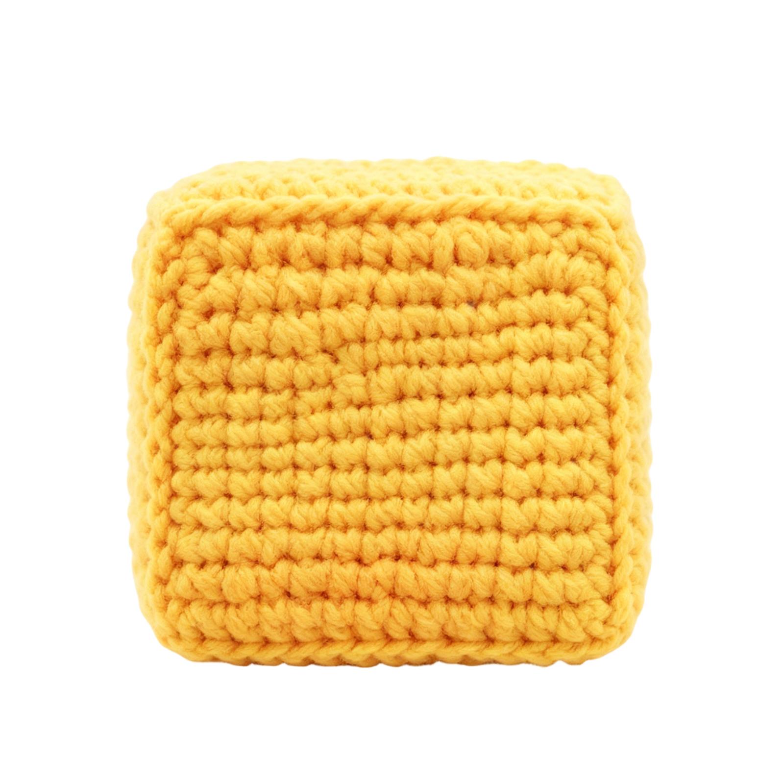 Square Crochet Bean Bag Toy Soft Durable Handmade Fabric Filled Sensory Play Object for Indoor Outdoor Activities One Size шафрановый
Square Crochet Bean Bag Toy Soft Durable Handmade Fabric Filled Sensory Play Object for Indoor Outdoor Activities One Size шафрановый