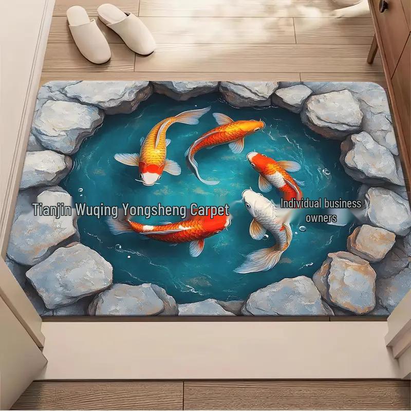 Нескользящий впитывающий входной коврик - Идеально подходит для ванной комнаты, кухни и спальни 40×60cm Crystal Velvet
Нескользящий впитывающий входной коврик - Идеально подходит для ванной комнаты, кухни и спальни 40×60cm Crystal Velvet