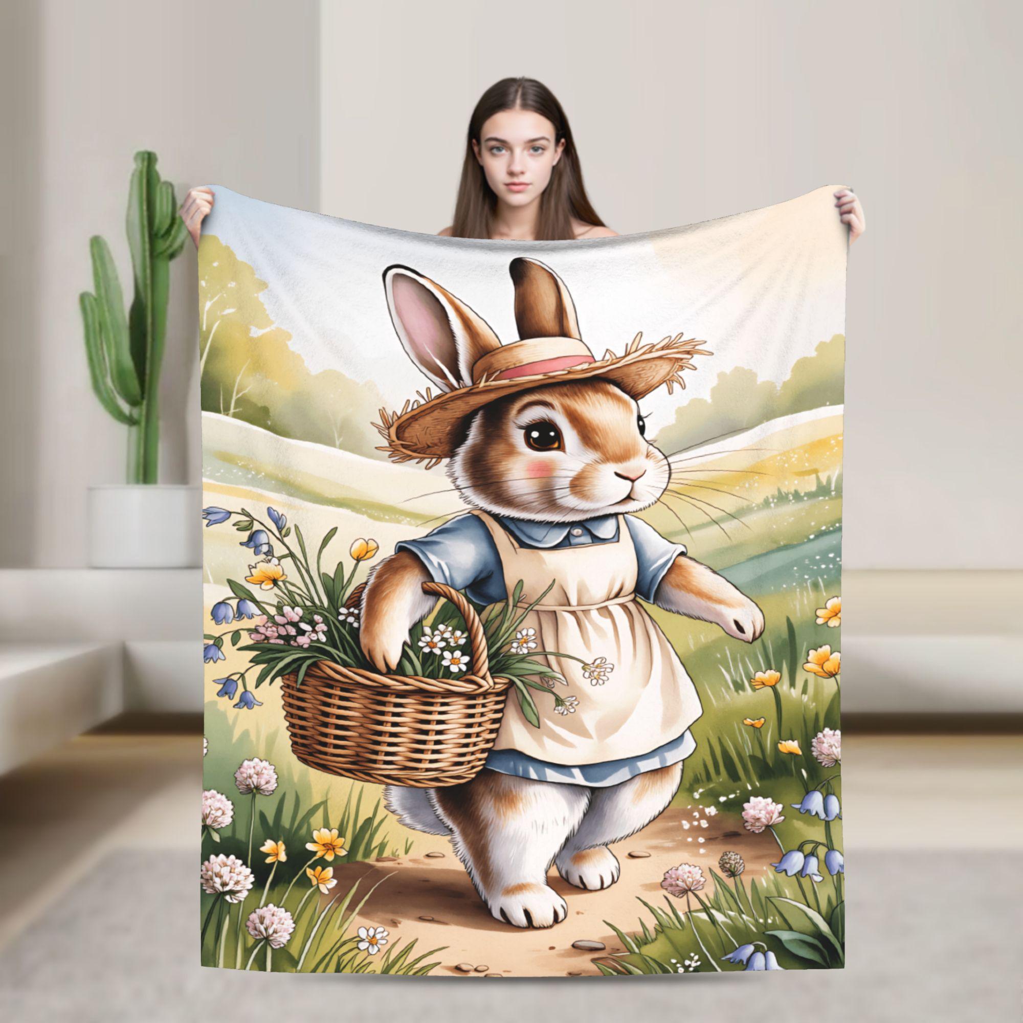 Soft BlanketBoy Girl Picnic Easter Egg Throw Blanket Flannel Bedspread For Couch Chair Novelty Sofa Bed Cover 75x90cm
Soft BlanketBoy Girl Picnic Easter Egg Throw Blanket Flannel Bedspread For Couch Chair Novelty Sofa Bed Cover 75x90cm