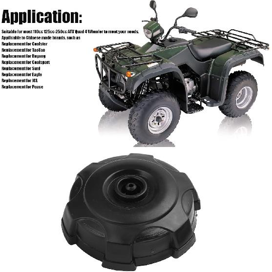 70mm/2.76in Fuel Tank Cap,Fuel Gas Tank Cover Lid Universal Replacement for 110cc 125cc‑250cc ATV Quad 4 Wheel
70mm/2.76in Fuel Tank Cap,Fuel Gas Tank Cover Lid Universal Replacement for 110cc 125cc‑250cc ATV Quad 4 Wheel