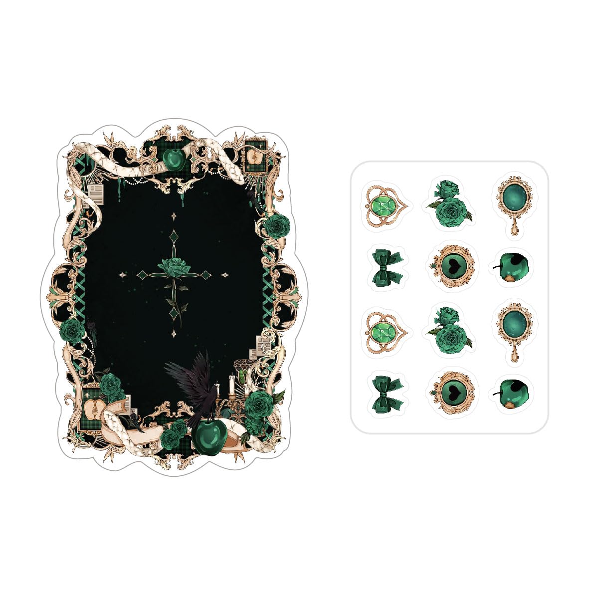Eden Series Card Frame Green Large зелёный
Eden Series Card Frame Green Large зелёный