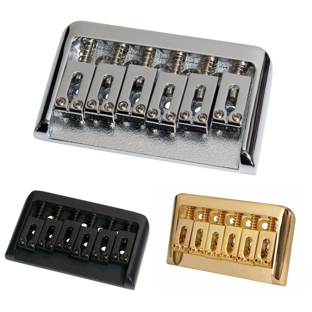 Easy Operation Guitar Hardtail Bridge Saddle Metal alloy Guitar Bridge Stratocaster Telecaster чорний
Easy Operation Guitar Hardtail Bridge Saddle Metal alloy Guitar Bridge Stratocaster Telecaster чорний