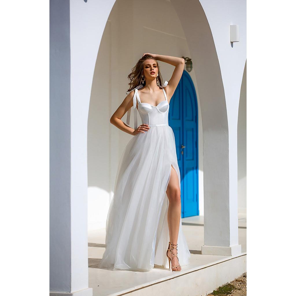 Women Elegant Bandage Strappy Sling Slip Suspender Sleeveless Split Maxi Long Dress Bride Bridesmaids Wedding Party Gowns
Women Elegant Bandage Strappy Sling Slip Suspender Sleeveless Split Maxi Long Dress Bride Bridesmaids Wedding Party Gowns