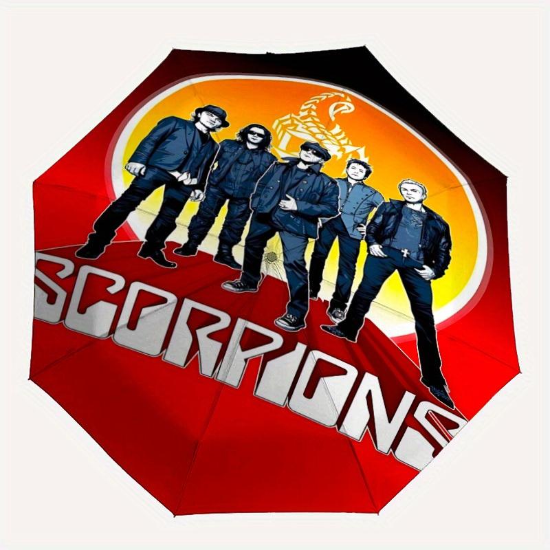1pc Scorpions Band Automatic Umbrella 8-Bone Design Compact Gear for Outdoor Travel, Perfect Gift for Friends or Family yy250822083
1pc Scorpions Band Automatic Umbrella 8-Bone Design Compact Gear for Outdoor Travel, Perfect Gift for Friends or Family yy250822083