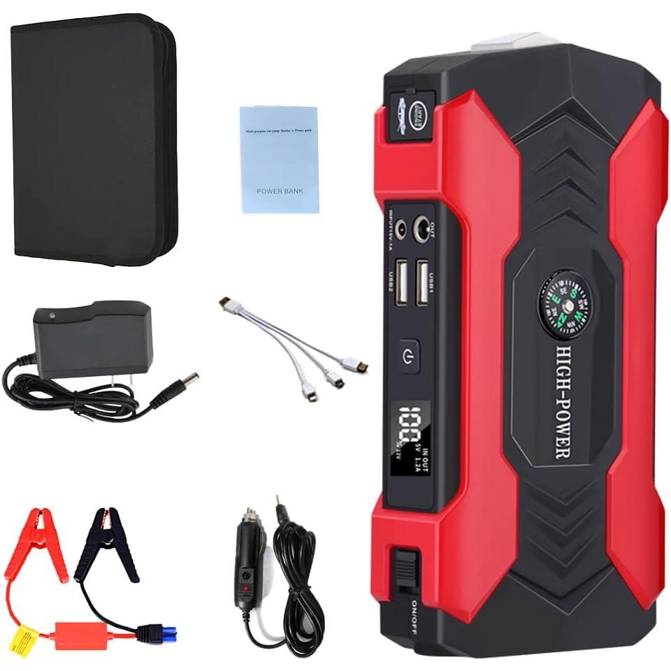 600А, 12 В, аккумулятор для автомобильного стартера, многофункциональный светодиод и ЖК-дисплей, аварийный усилитель автомобильного аккумулятора для бензиновых двигателей объемом до 6,0 л и дизельных двигателей объемом до 3,0 л. 17*3.8*8.8cm красный
600А, 12 В, аккумулятор для автомобильного стартера, многофункциональный светодиод и ЖК-дисплей, аварийный усилитель автомобильного аккумулятора для бензиновых двигателей объемом до 6,0 л и дизельных двигателей объемом до 3,0 л. 17*3.8*8.8cm красный