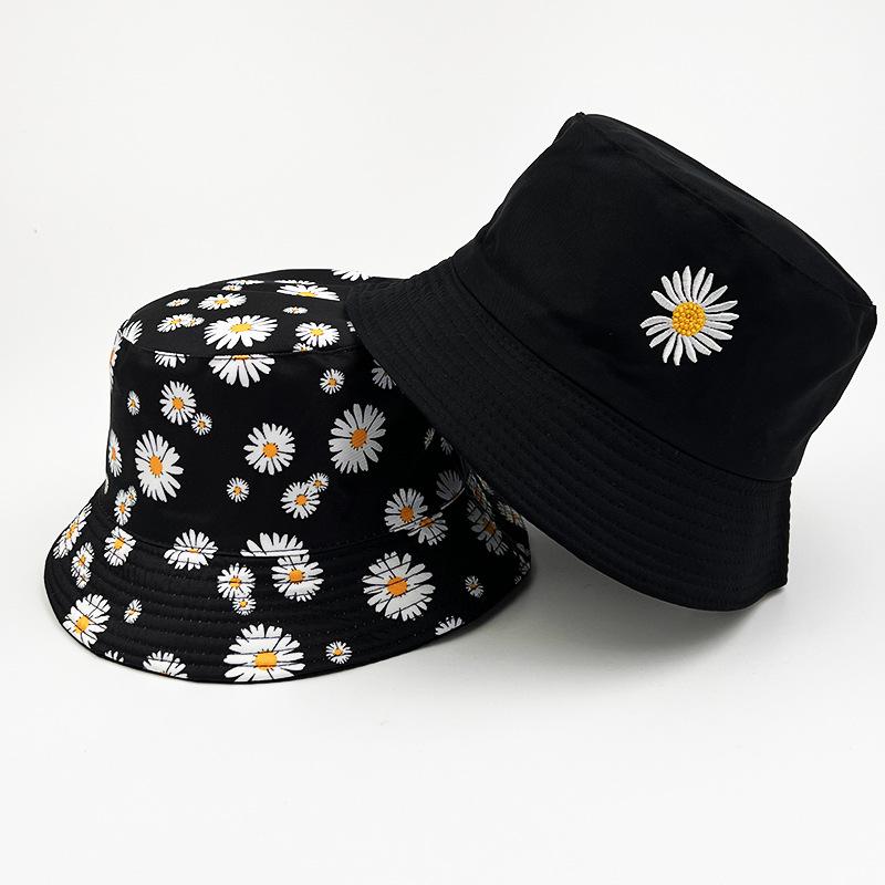 The Same Double sided Chrysanthemum Pot Hat In Summer Korean Version Men s Sun Protection Hat for Women s Little Daisy Fisherman s Hat M(56-58cm)
The Same Double sided Chrysanthemum Pot Hat In Summer Korean Version Men s Sun Protection Hat for Women s Little Daisy Fisherman s Hat M(56-58cm)
