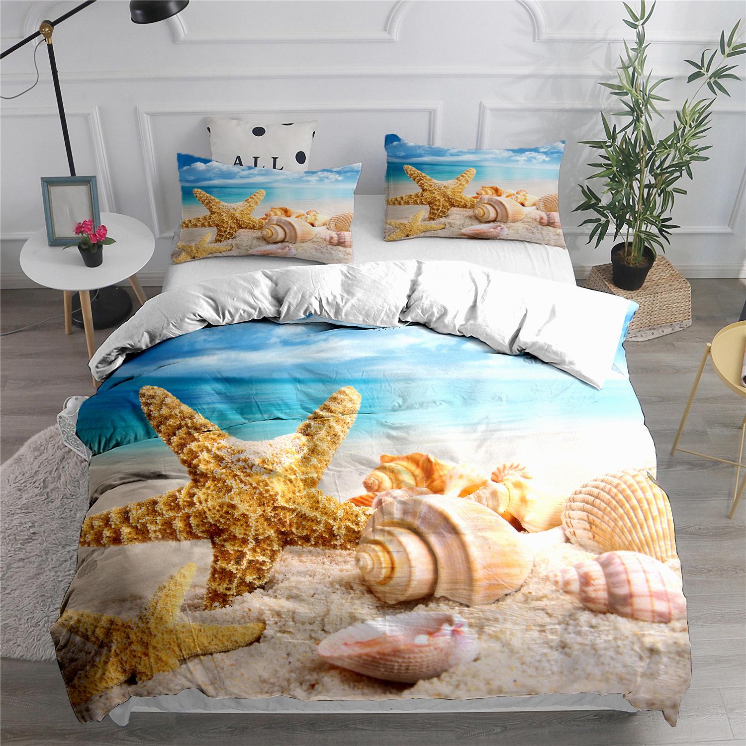 Summer Ocean Wind 3D Digital Printing Three-Piece Set, Explosive Abraded Fabric 135 * 200cm 50 * 80cm * 1 two-piece set
Summer Ocean Wind 3D Digital Printing Three-Piece Set, Explosive Abraded Fabric 135 * 200cm 50 * 80cm * 1 two-piece set