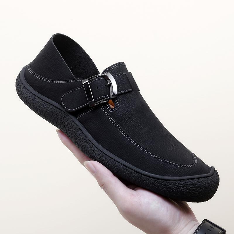 High Quality Handmade Leather Casual Men Soft Shoes Design Sneakers Man Comfortable Leather Shoes 36 чорний
High Quality Handmade Leather Casual Men Soft Shoes Design Sneakers Man Comfortable Leather Shoes 36 чорний
