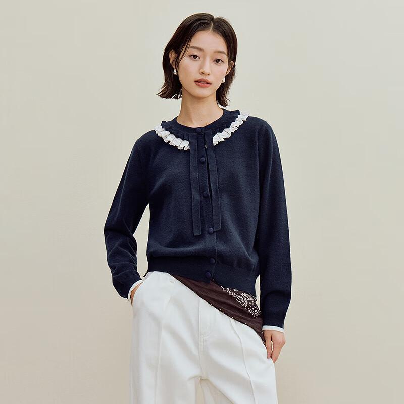 Женский вязаный кардиган INMAN с бархатистой текстурой и кружевной завязкой S
Женский вязаный кардиган INMAN с бархатистой текстурой и кружевной завязкой S