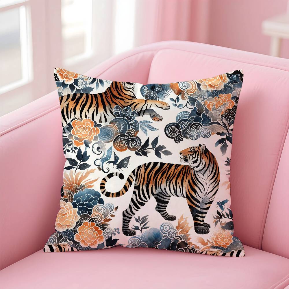 АРТ Тропический тигр узор наволочка с принтом наволочка гостиная диван подушка чехол декор комнаты спальни 16x16Inch
АРТ Тропический тигр узор наволочка с принтом наволочка гостиная диван подушка чехол декор комнаты спальни 16x16Inch