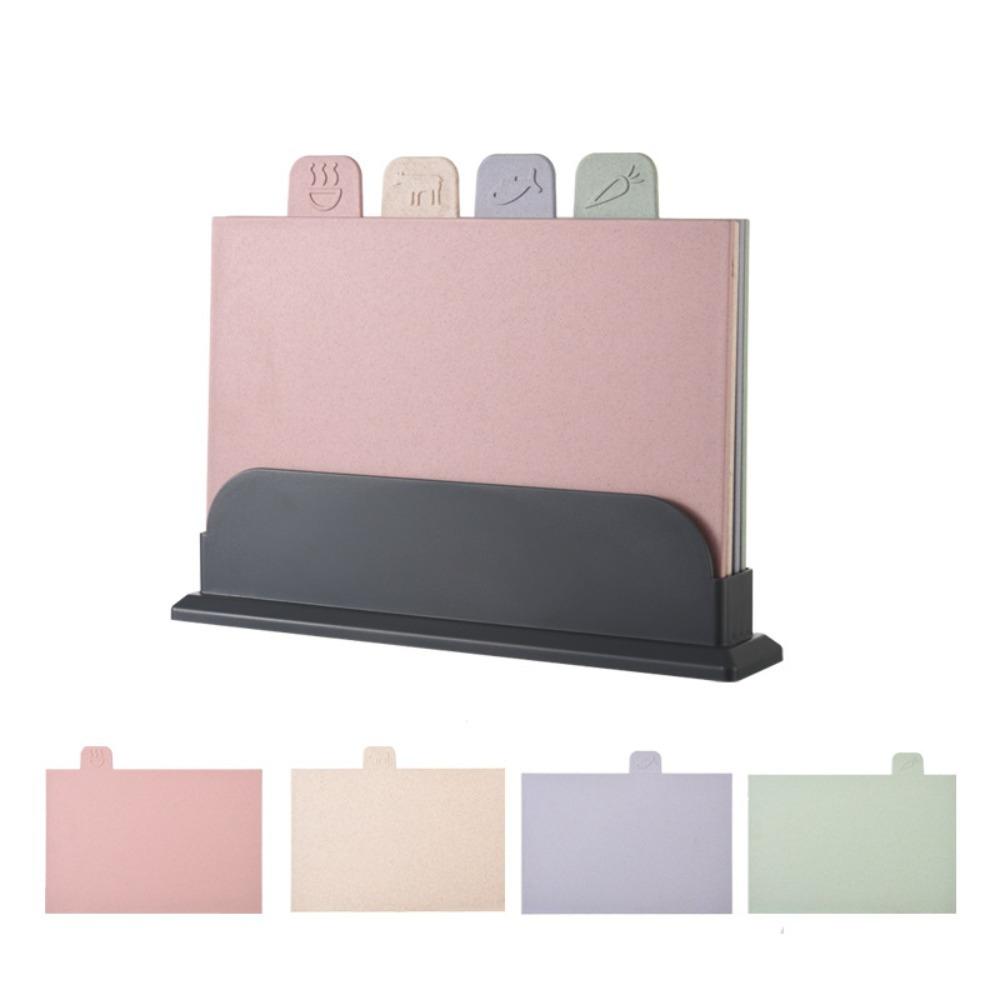 4Pcs/Set Eco Friendly Chopping Board Multi-functional Fruit Chopping Board Home Style A
4Pcs/Set Eco Friendly Chopping Board Multi-functional Fruit Chopping Board Home Style A