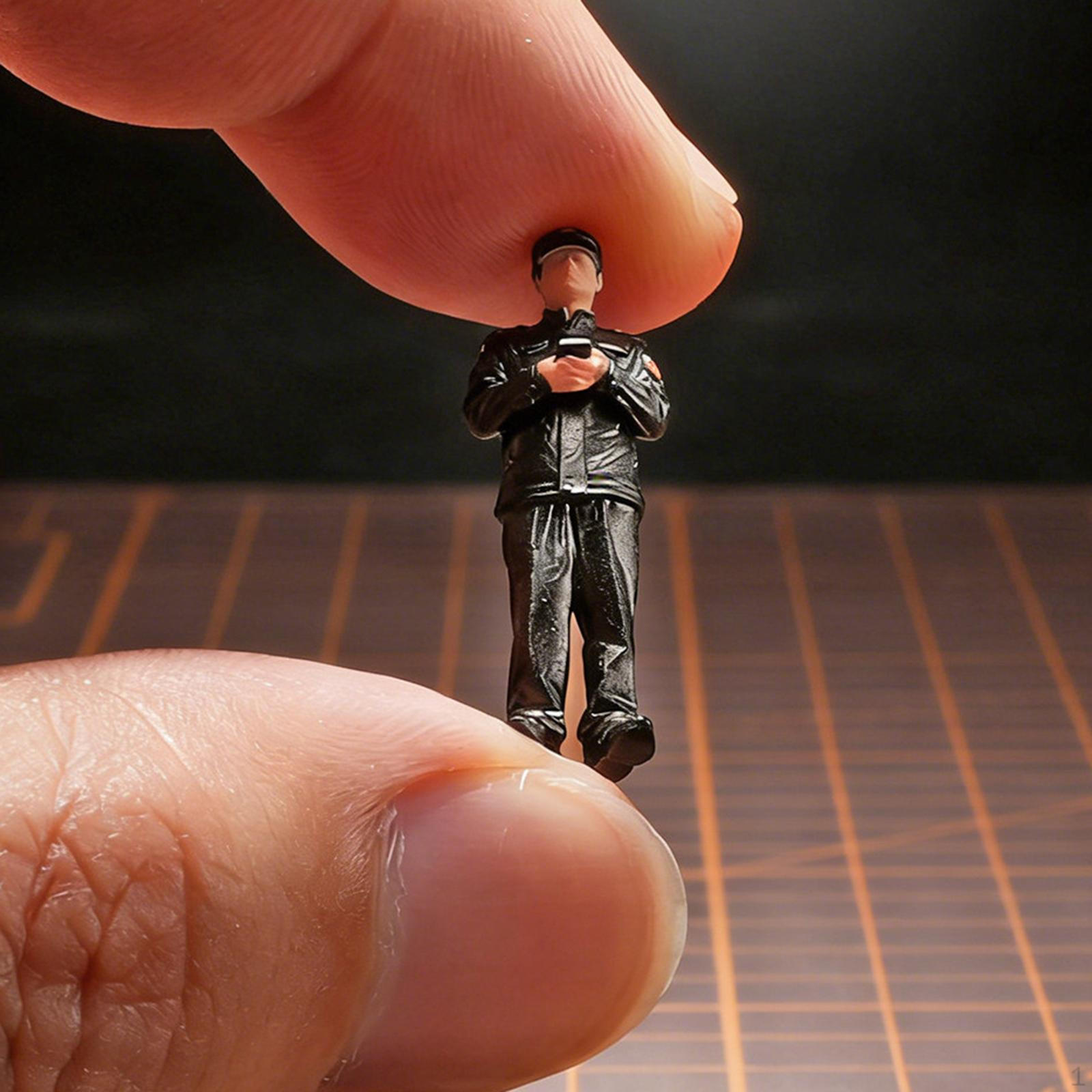 1/64 Black Uniformed Security Guard Tiny People Collection Resin Table Centerpiece Micro Layout
1/64 Black Uniformed Security Guard Tiny People Collection Resin Table Centerpiece Micro Layout