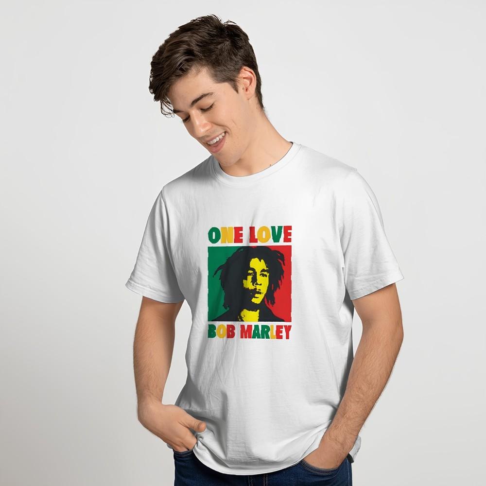 Retro Bob Marley One Love Crewneck Unisex T-Shirt, Musician Gift, Reggae Shirt 2XL
Retro Bob Marley One Love Crewneck Unisex T-Shirt, Musician Gift, Reggae Shirt 2XL