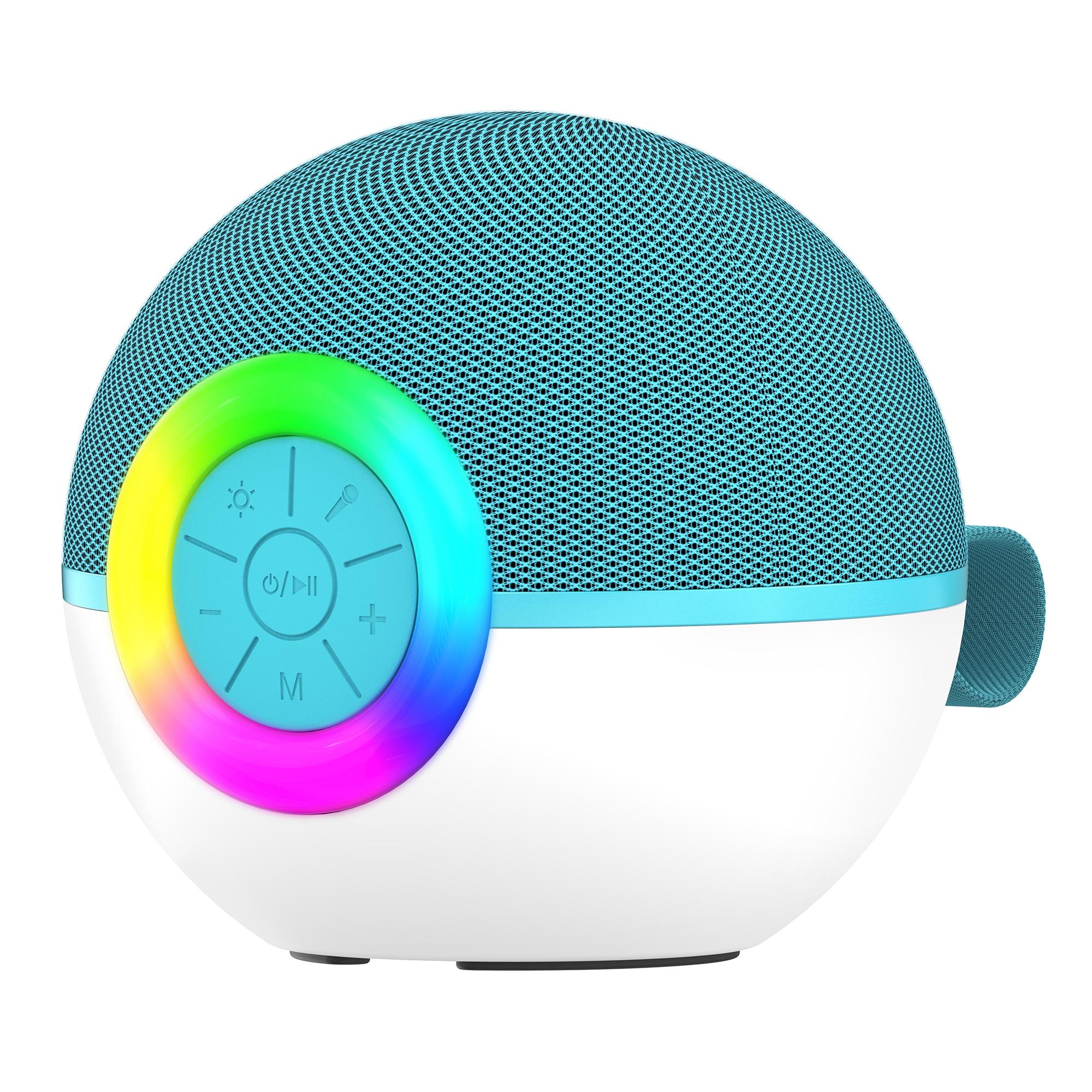 T97 Children Karaoke Machine Bluetooth-compatible Speaker Subwoofer with 1 Microphone Blue
T97 Children Karaoke Machine Bluetooth-compatible Speaker Subwoofer with 1 Microphone Blue