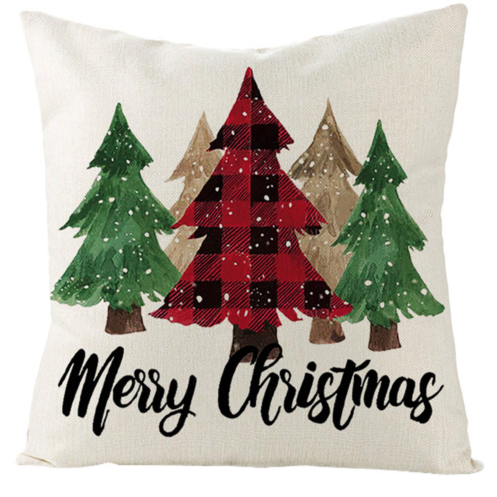 Christmas Pillow Cover Linen Hand-painted Home Elk Pillow Cover Sofa Cushion Cover One Size
Christmas Pillow Cover Linen Hand-painted Home Elk Pillow Cover Sofa Cushion Cover One Size
