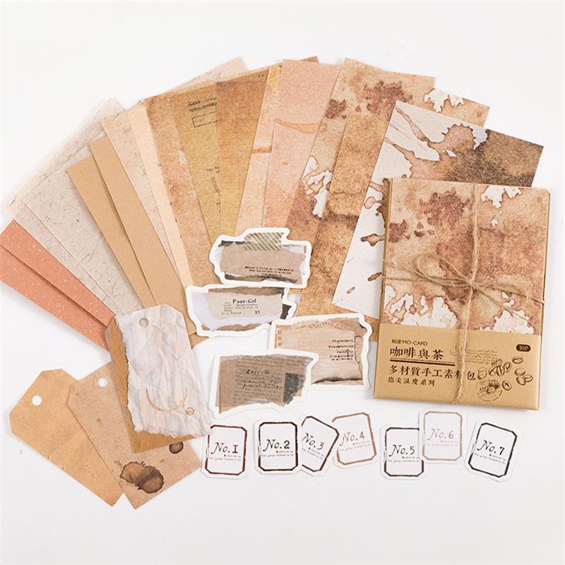 30 pcs/lot Vintage Background paper Diy Scrapbooking material paper Decorative Labels junk journal Stationery supplies
30 pcs/lot Vintage Background paper Diy Scrapbooking material paper Decorative Labels junk journal Stationery supplies