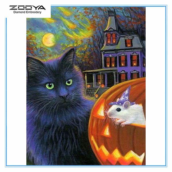 ZOOYA Diy 5d Круглая / Квадратная мозаика Живопись Бриллиантовая вышивка Живопись Хэллоуин Серия Вышивка крестом Домашнее украшение
ZOOYA Diy 5d Круглая / Квадратная мозаика Живопись Бриллиантовая вышивка Живопись Хэллоуин Серия Вышивка крестом Домашнее украшение