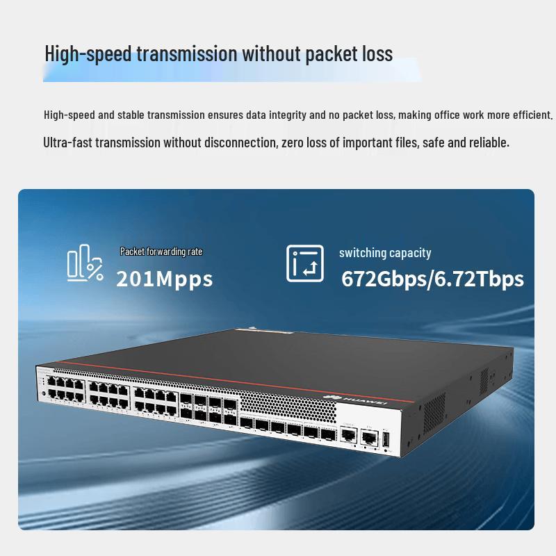Huawei S5735-L24T8J4XE-A-V2 Enterprise Switch
Huawei S5735-L24T8J4XE-A-V2 Enterprise Switch