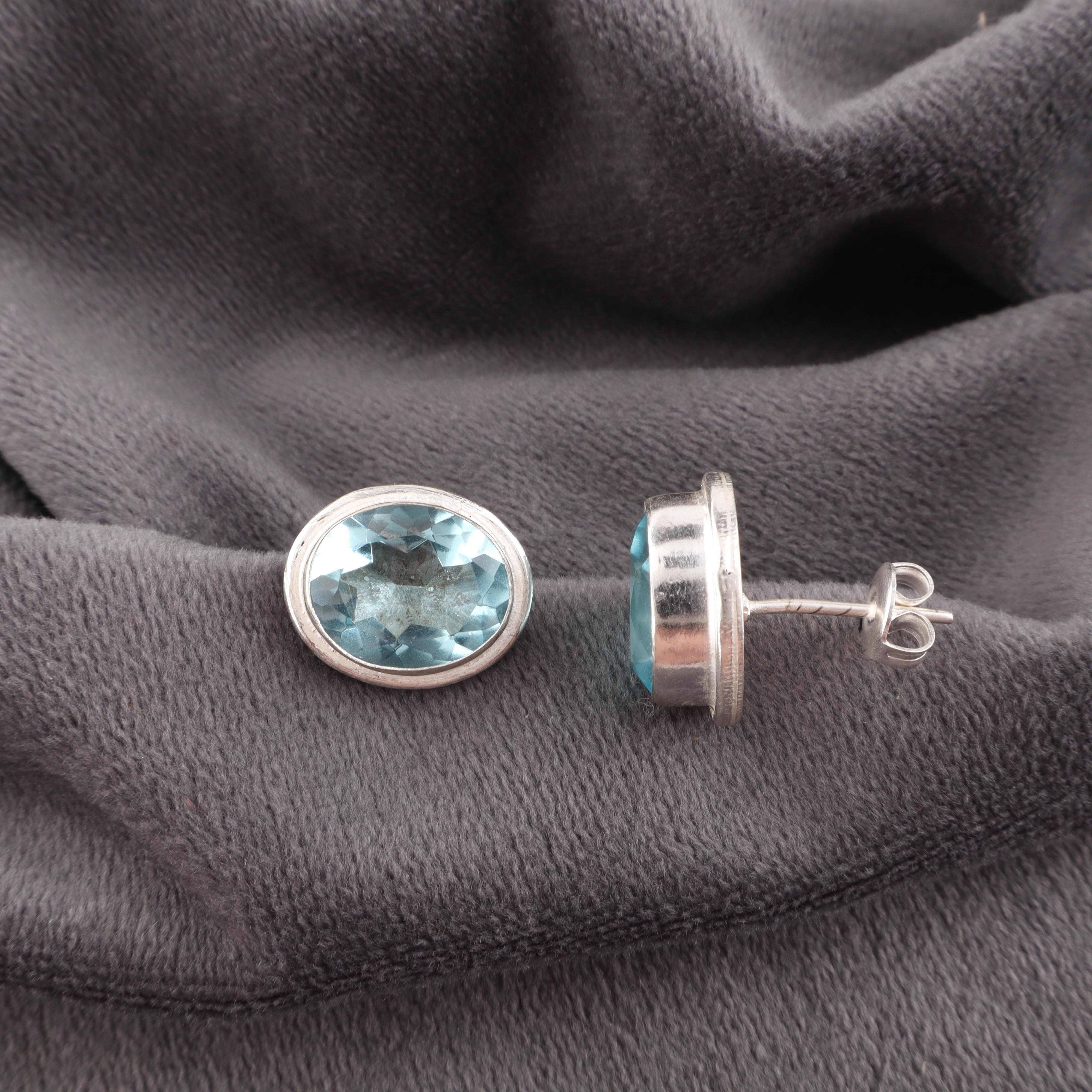 Серьги с небесно-голубым топазом, Роскошные украшения ручной работы, Ювелирные изделия из стерлингового серебра 925 пробы, Повседневные серьги для свадебного подарка 0.5 Inches синий
Серьги с небесно-голубым топазом, Роскошные украшения ручной работы, Ювелирные изделия из стерлингового серебра 925 пробы, Повседневные серьги для свадебного подарка 0.5 Inches синий