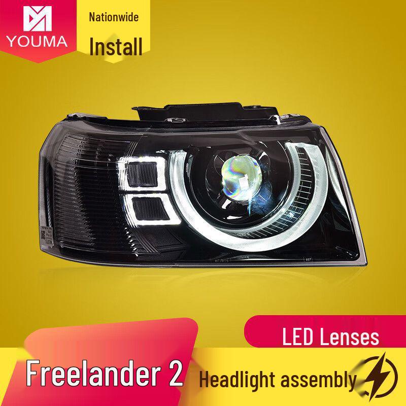 Land Rover Freelander 2 (2010-2015) Headlight Assembly Defender Style LED Daytime Running Lights & Turn Signals
Land Rover Freelander 2 (2010-2015) Headlight Assembly Defender Style LED Daytime Running Lights & Turn Signals