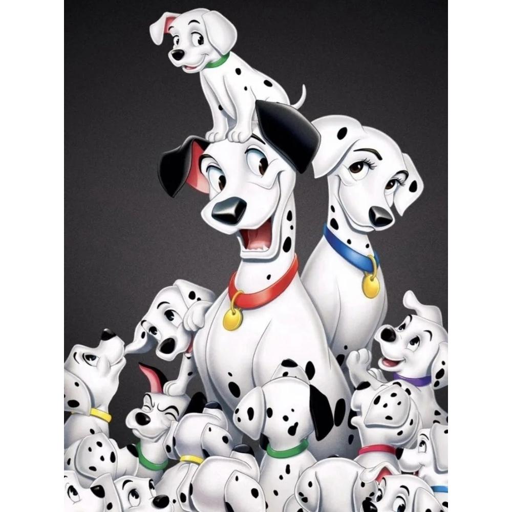 Disney Diamond Painting of The Dalmatian Family 5D DIY Rhinestone Diamond Embroidery Cross Stitch Home Wedding Decoration Round 20x30cm
Disney Diamond Painting of The Dalmatian Family 5D DIY Rhinestone Diamond Embroidery Cross Stitch Home Wedding Decoration Round 20x30cm