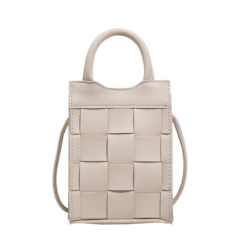 Плетена сумка для мобільного телефону, жіноча весна-літо 2024, нова портативна невелика квадратна сумка, корейська версія, персоналізована жіноча сумка через плече бежевий
Плетена сумка для мобільного телефону, жіноча весна-літо 2024, нова портативна невелика квадратна сумка, корейська версія, персоналізована жіноча сумка через плече бежевий