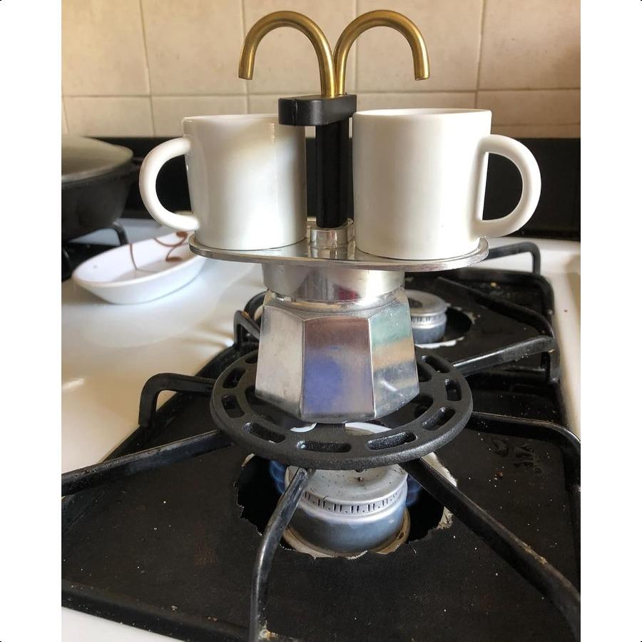 5-дюймовое кольцо-редуктор для газовой горелки Универсальное чугунное кольцо-редуктор для кофейников, эспрессо-машин для плиты, чайников, кофе мокко United States
5-дюймовое кольцо-редуктор для газовой горелки Универсальное чугунное кольцо-редуктор для кофейников, эспрессо-машин для плиты, чайников, кофе мокко United States