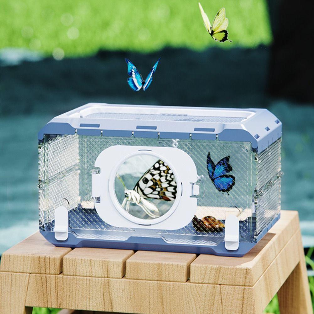 Transparent Insect Observation Box Waterproof Critter Butterflies Cage Kindergarten Science Toy Style 1
Transparent Insect Observation Box Waterproof Critter Butterflies Cage Kindergarten Science Toy Style 1