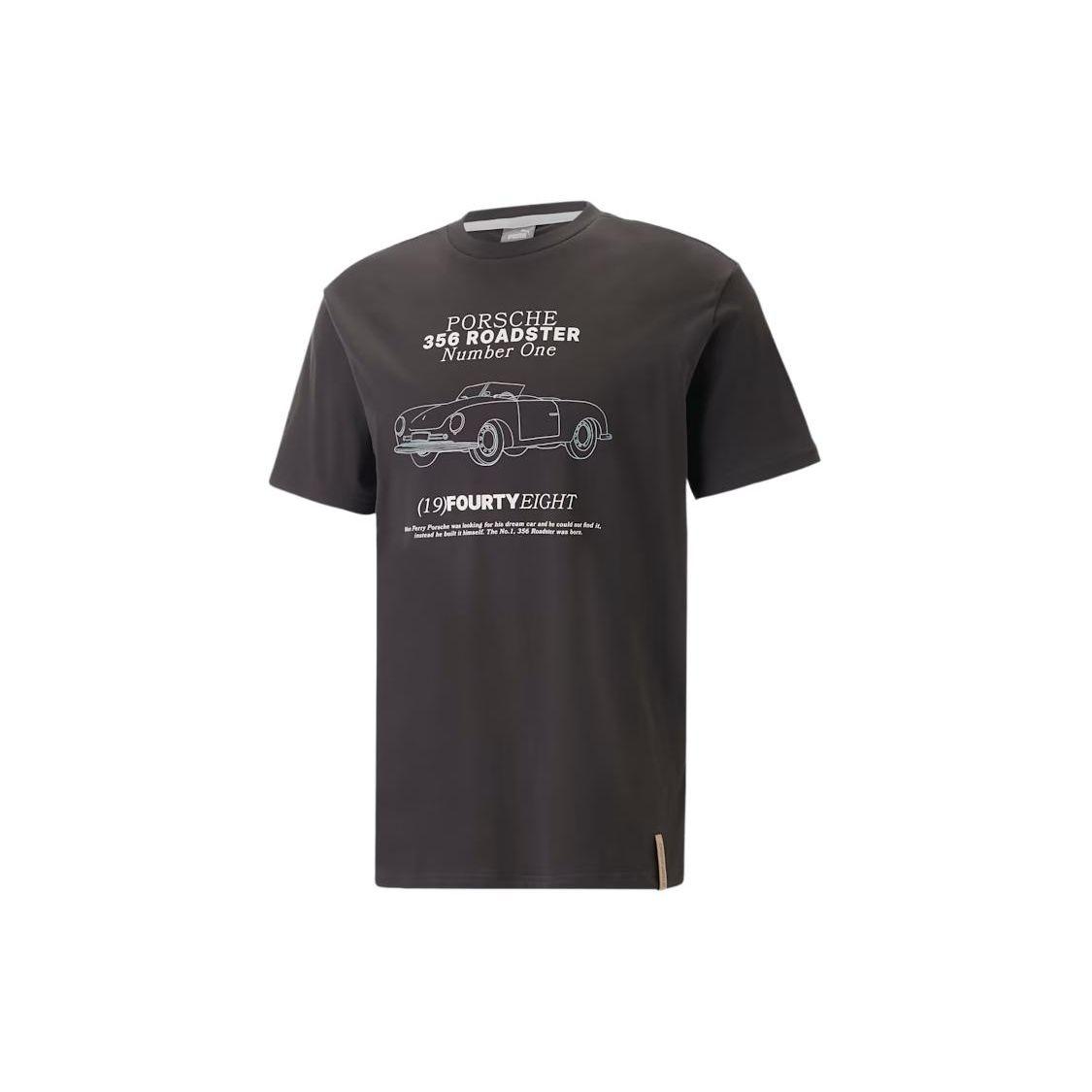 Puma Porsche Legacy 356 Roadster Letter Pattern Printed Short Sleeve T-Shirt Men T-Shirts Black 538226-01 XS
Puma Porsche Legacy 356 Roadster Letter Pattern Printed Short Sleeve T-Shirt Men T-Shirts Black 538226-01 XS