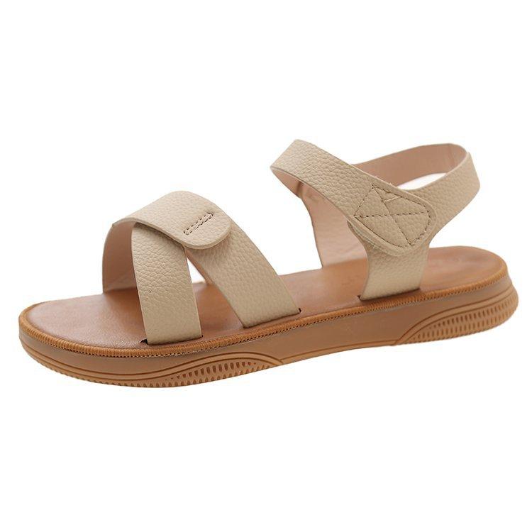 Comemore 2025 Summer New Flat Sandals for Women Outside Wear Casual Soft Bottom Shoes Women Cross Band Sandalias Mujer 35 хаки
Comemore 2025 Summer New Flat Sandals for Women Outside Wear Casual Soft Bottom Shoes Women Cross Band Sandalias Mujer 35 хаки